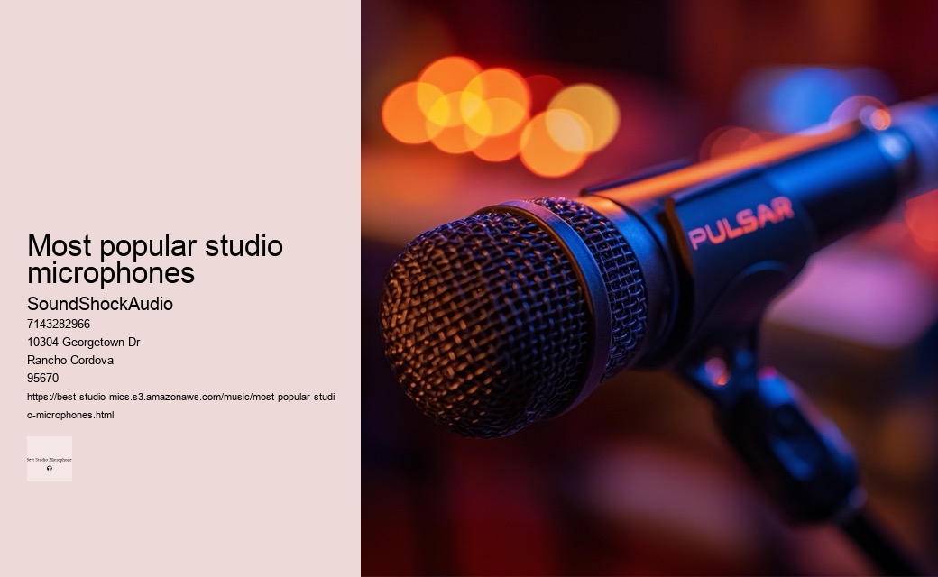 most popular studio microphones