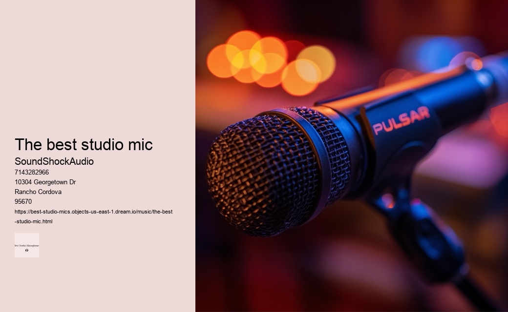 the best studio mic